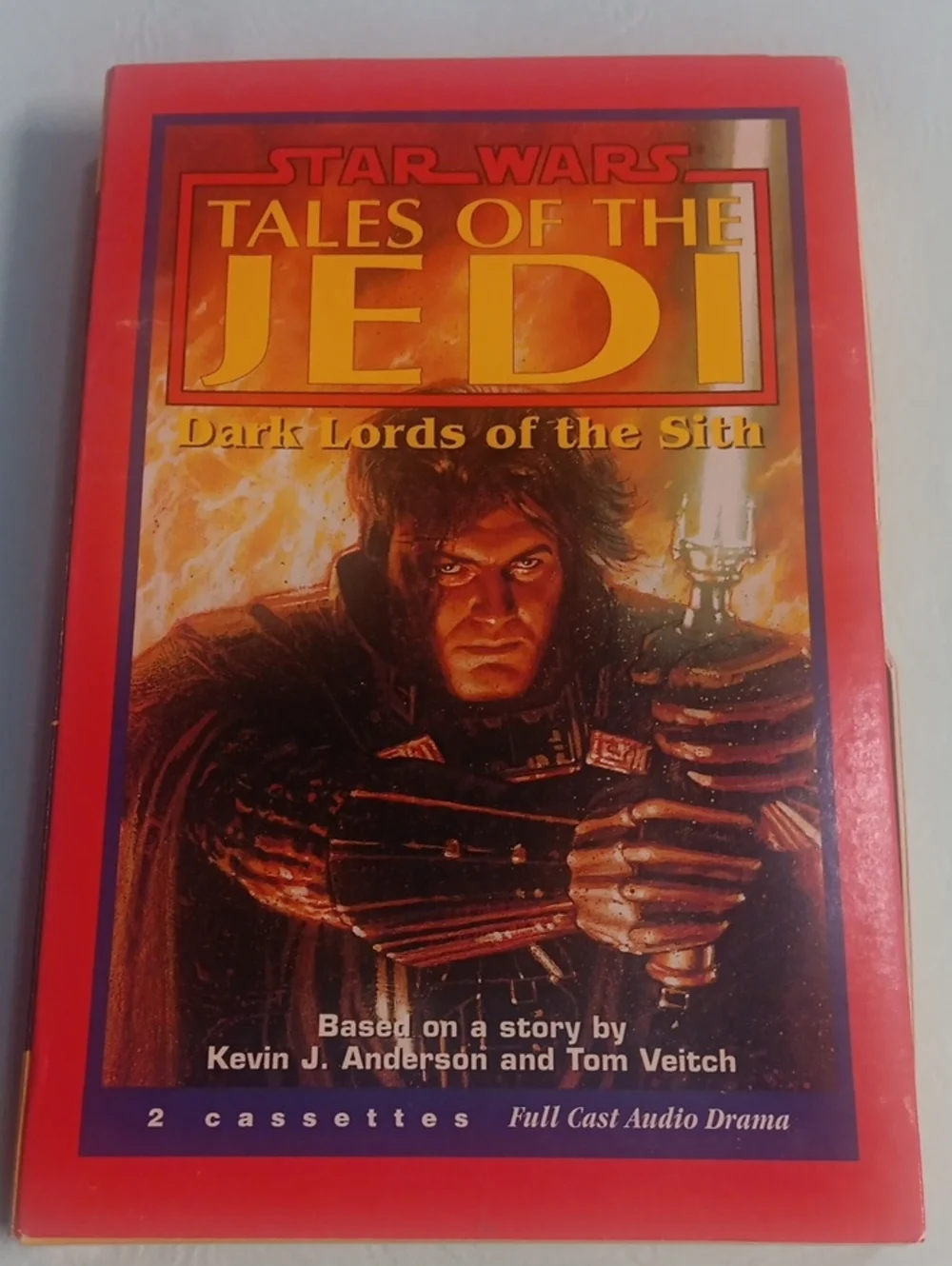 Vtg Star Wars TALES OF THE JEDI- Dark Lords Of The Sith Audio Drama